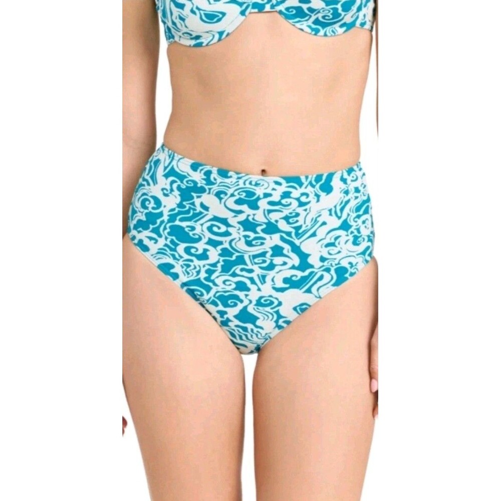 A.L.C. Swimsuit Sz M Bikini Underwire Adjustable High-waisted NWT $330 - Picture 15 of 16